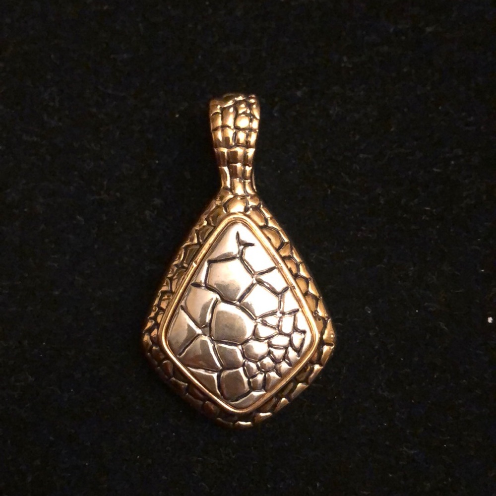 Retired Premier Design Gold and silver pendant